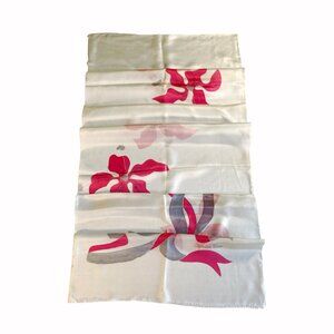 Vintage Christian Dior Silk Scarf – Oriental Floral Design